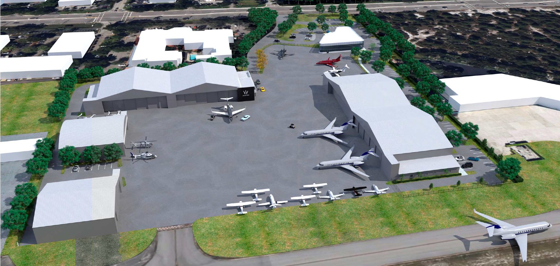 W Aviation has signed a new 30-year lease at Fort Lauderdale Executive Airport (KFXE), securing more than 13 acres and paving the way for a significant expansion of its facilities