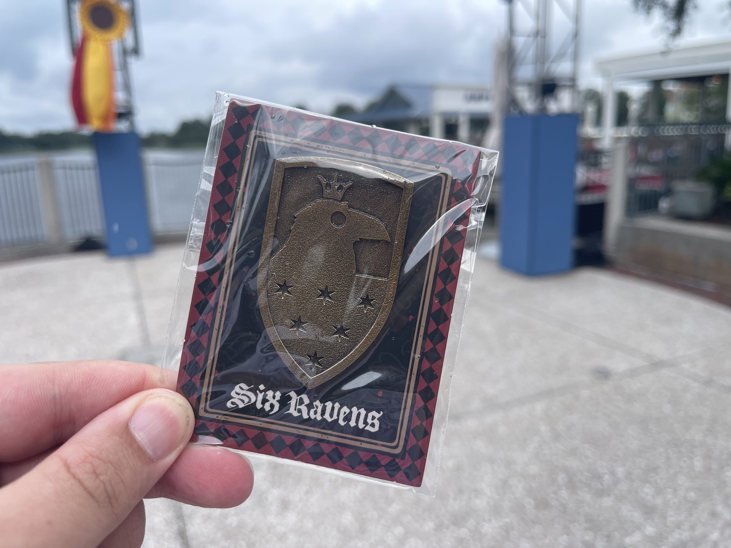Six Ravens Grand Opening Pin