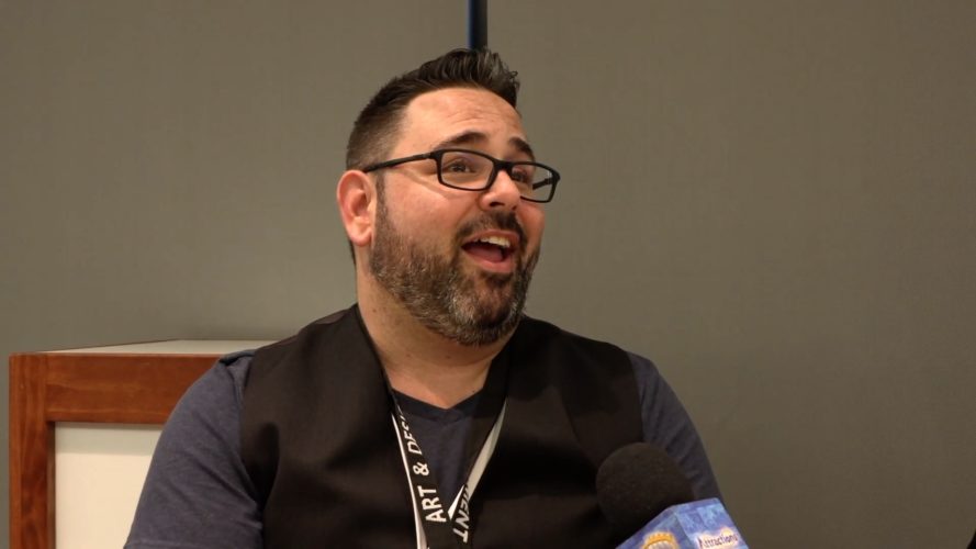 michael aiello discussing universal halloween horror nights