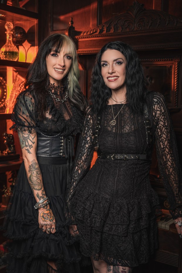 Kelsey Ramage, left, and Erin Hayes have brought their Black Lagoon pop-up to The Sylvester in Miami. (Rawl Paredes/Courtesy)