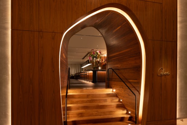 The entrance to Calusso restaurant at Pier Sixty-Six resort in Fort Lauderdale. (Pier Sixty-Six/Courtesy)