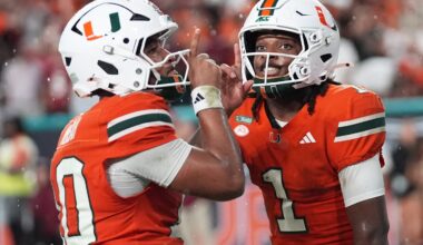 No. 3 Hurricanes escape rival Florida State's upset hid