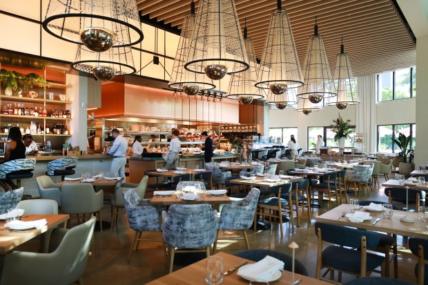 Sweetwaters restaurant at Huizenga Park in Fort Lauderdale, Monday, Oct. 12, 2026. (Carline Jean/South Florida Sun Sentinel)