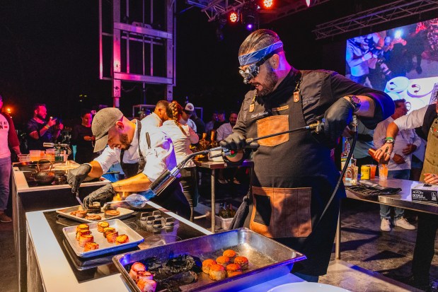 Watch the Chef Showdown go down at the South Beach Seafood Festival this weekend. (The Louis Collection/Courtesy)