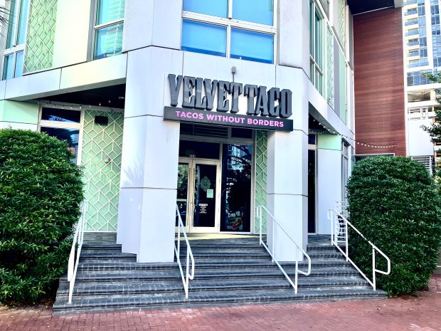 Velvet Taco in downtown Fort Lauderdale. (Rod Stafford Hagwood/South Florida Sun Sentinel)