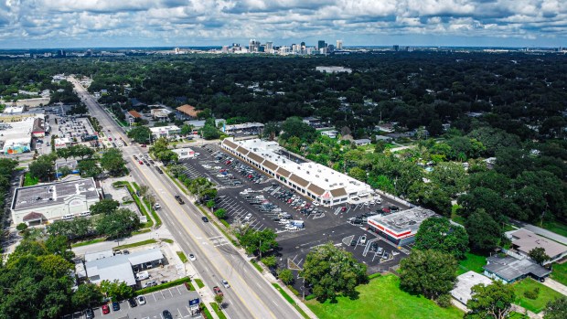 Duvalla Investments and Wildpine Capital partnered to acquire the Dover Shores shopping center earlier this year for $7.5 million. It was the first time the property had changed hands in almost 60 years. (Courtesy of Colliers)