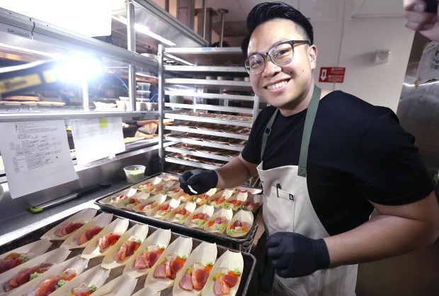Pictured here at the 2024 Ramen Rumble at Morimoto Asia in Disney Springs, Chef Sonny Nguyen's newest culinary effort, Udon Fifty, will feature house-made udon noodles. (Stephen M. Dowell/Orlando Sentinel)