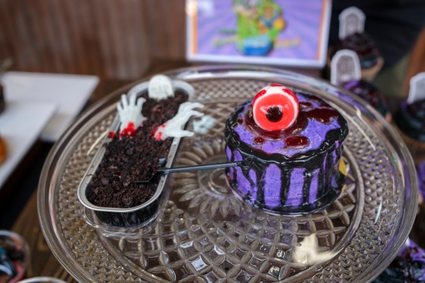 Seasonal treats can be found at Sweet Tooth's Sweet Shop during Gators, Ghosts and Goblins at Gatorland on Oct. 8, 2026. (Patrick Connolly/Orlando Sentinel)