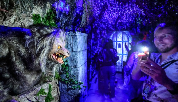 Scenes from the Swamp Ghost's Monster Museum at Gatorland's 8th annual Gators, Ghosts and Goblins event, Thursday, October 8, 2026. The family-friendly, daytime Halloween celebration takes place weekends through October 25. (Joe Burbank/Orlando Sentinel)