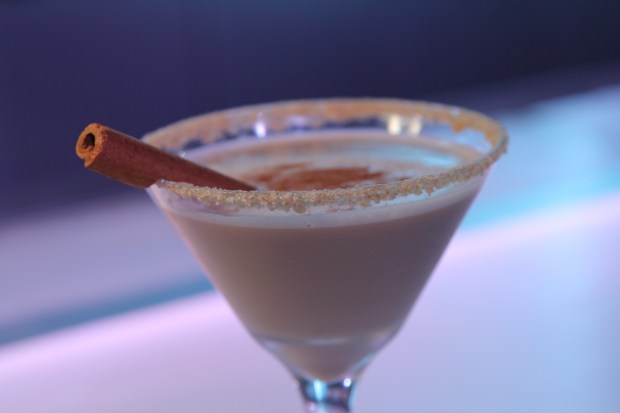 Put down that espresso, it's Fall! This pumpkin spice martini is on the menu at ICEBAR Orlando. (Photo courtesy ICEBAR Orlando)