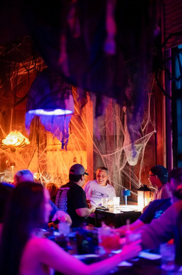 Groups from 4-8 can get reservations now for Nightmare on Orange at The Courtesy in Winter Park, which goes now through Halloween, but books up fast. Walk-ins always welcome! (Photo courtesy of The Courtesy)