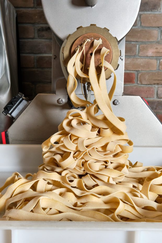 Dalmoro's will be celebrating National Pasta Month and Day (Oct. 16) with a host of different specials, but you can always take home fresh pasta to make yourself. (Photo courtesy Food X Feels)