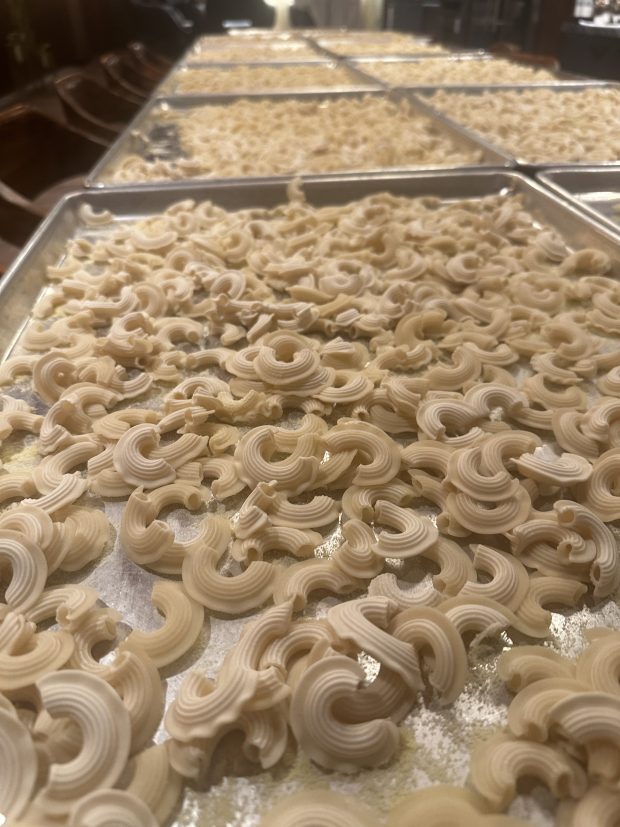 Fresh cockscomb pasta from Foreign Market, a new online ordering concept from Chef Bruno Fonseca of Foreigner Restaurant in Orlando's Audubon Park neighborhood. (Photo courtesy Foreign Market)