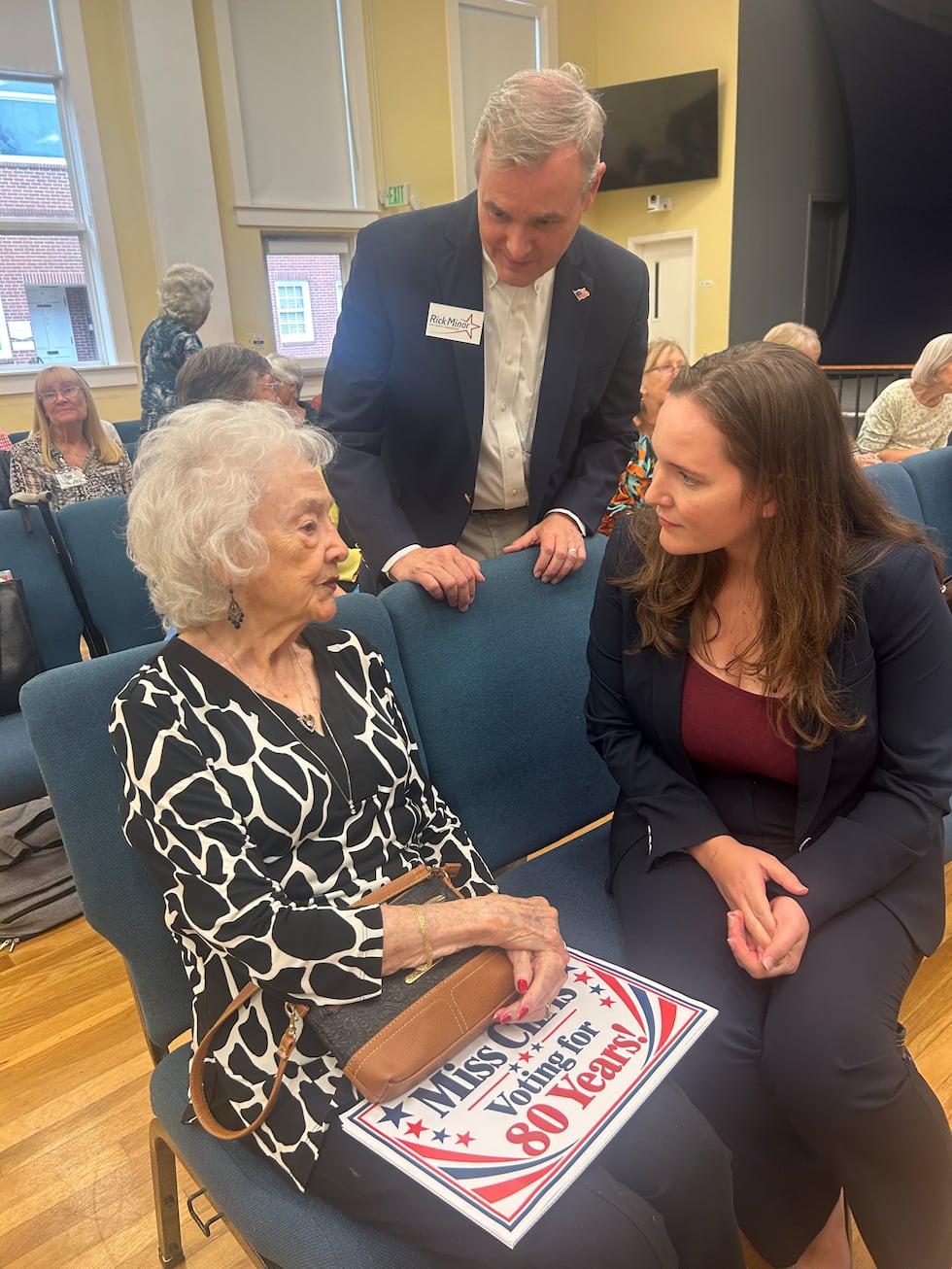 Chris Prescott had a chance to meet many of the candidates face to face.