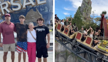 Melissa Joan Hart, AKA Sabrina the Teenage Witch, Celebrates Son's Birthday at Universal Orlando Resort