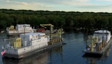 Dredging begins at St Petersburg coast guard basin in Florida to accommodate new inland cutter