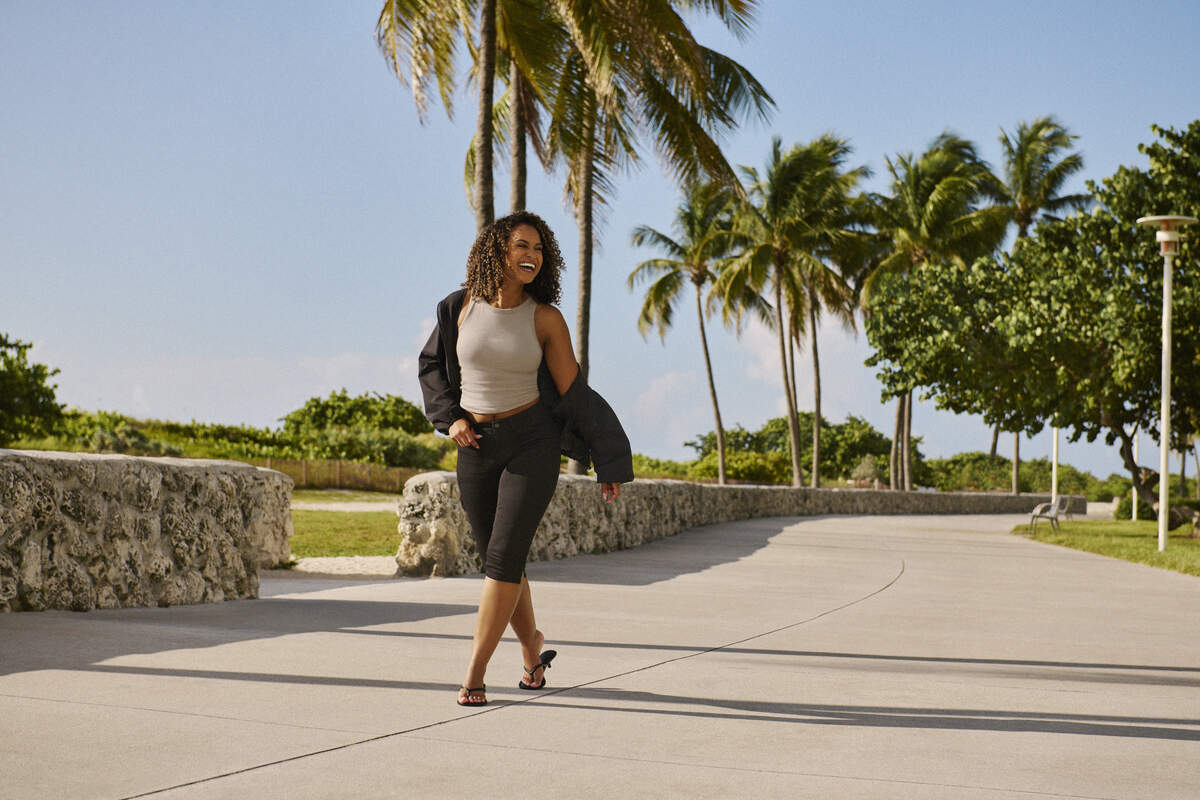 Josie Lentner, a Miami-based entrepreneur, model and co-founder of modeling agency La Vie, is a part of Uniqlo’s entry into the South Florida market. She’ll serve as part of the retailer’s “Made for All. Made for Miami” campaign to promote Uniqlo and cement its visual aesthetic to Miami. Lentner works across fashion, wellness, media, and women’s empowerment.