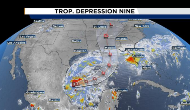 Baker, Columbia among 25 Florida counties under state of emergency as Tropical Depression Nine forms