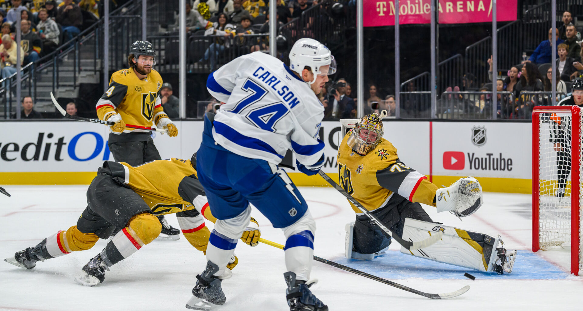 Tampa Bay's Big Second Period, Kucherov's Third Period Goal Spark Lightning to 6-2 Win Over VGK In Vegas Tuesday
