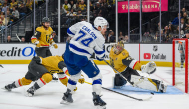 Tampa Bay's Big Second Period, Kucherov's Third Period Goal Spark Lightning to 6-2 Win Over VGK In Vegas Tuesday