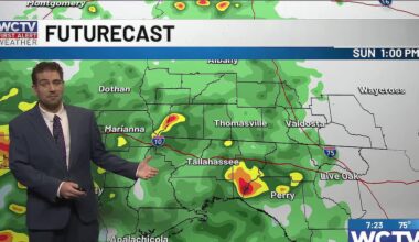 Tracking showers through the weekend for Tallahassee, the Big Bend and South Georgia