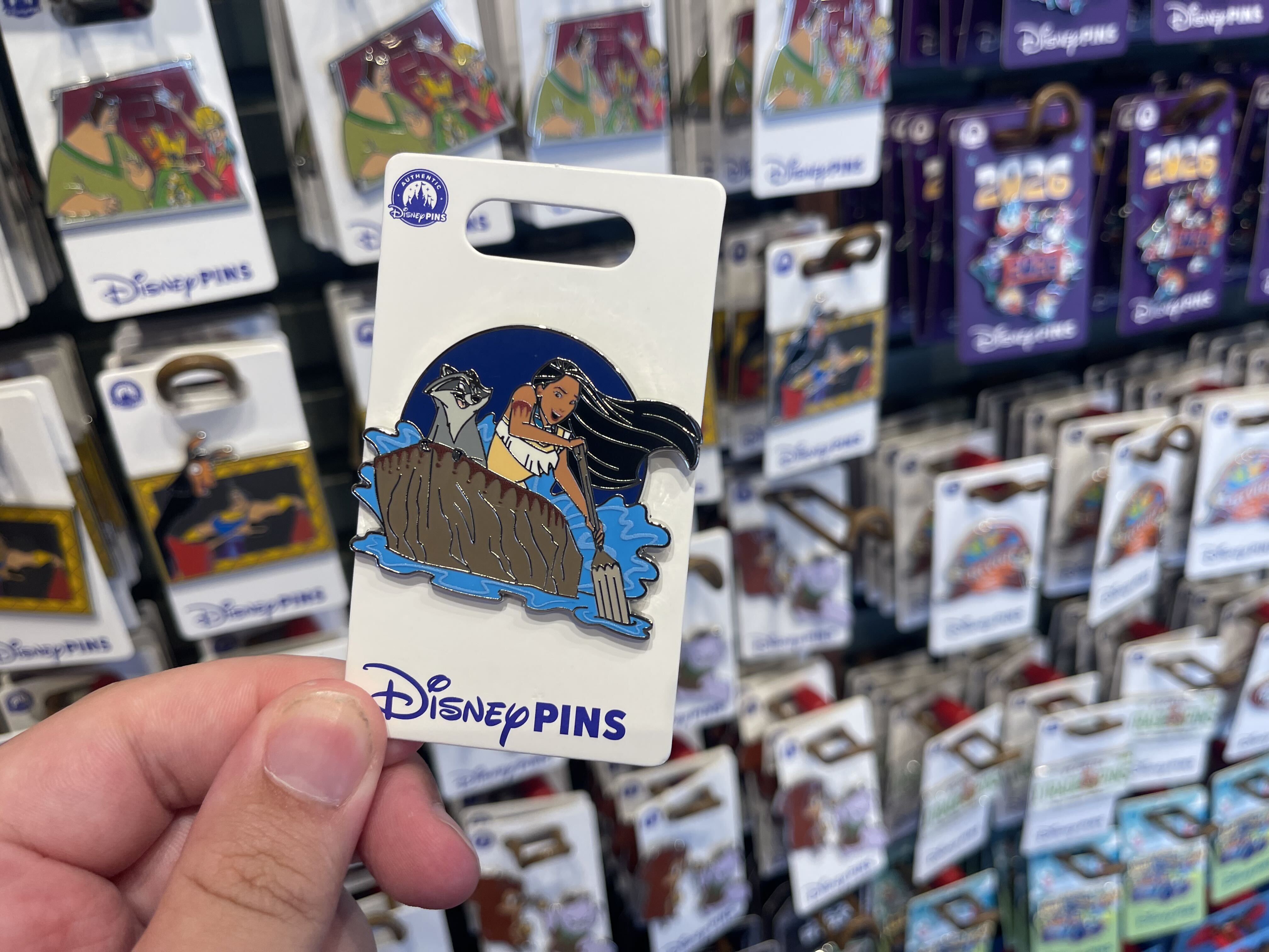 Five new open edition pins feature familiar Disney favorites, from Goofy’s signature “Gawrsh!” to Rapunzel and Flynn Rider's tender moment at a campfire.