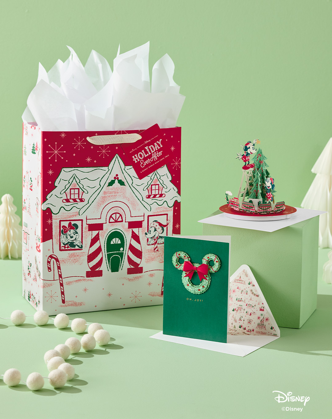 Hallmark has shared a preview of the festive apparel, accessories, ornaments, home goods, and more coming to its new Holiday Pop-Up at Disney Springs.