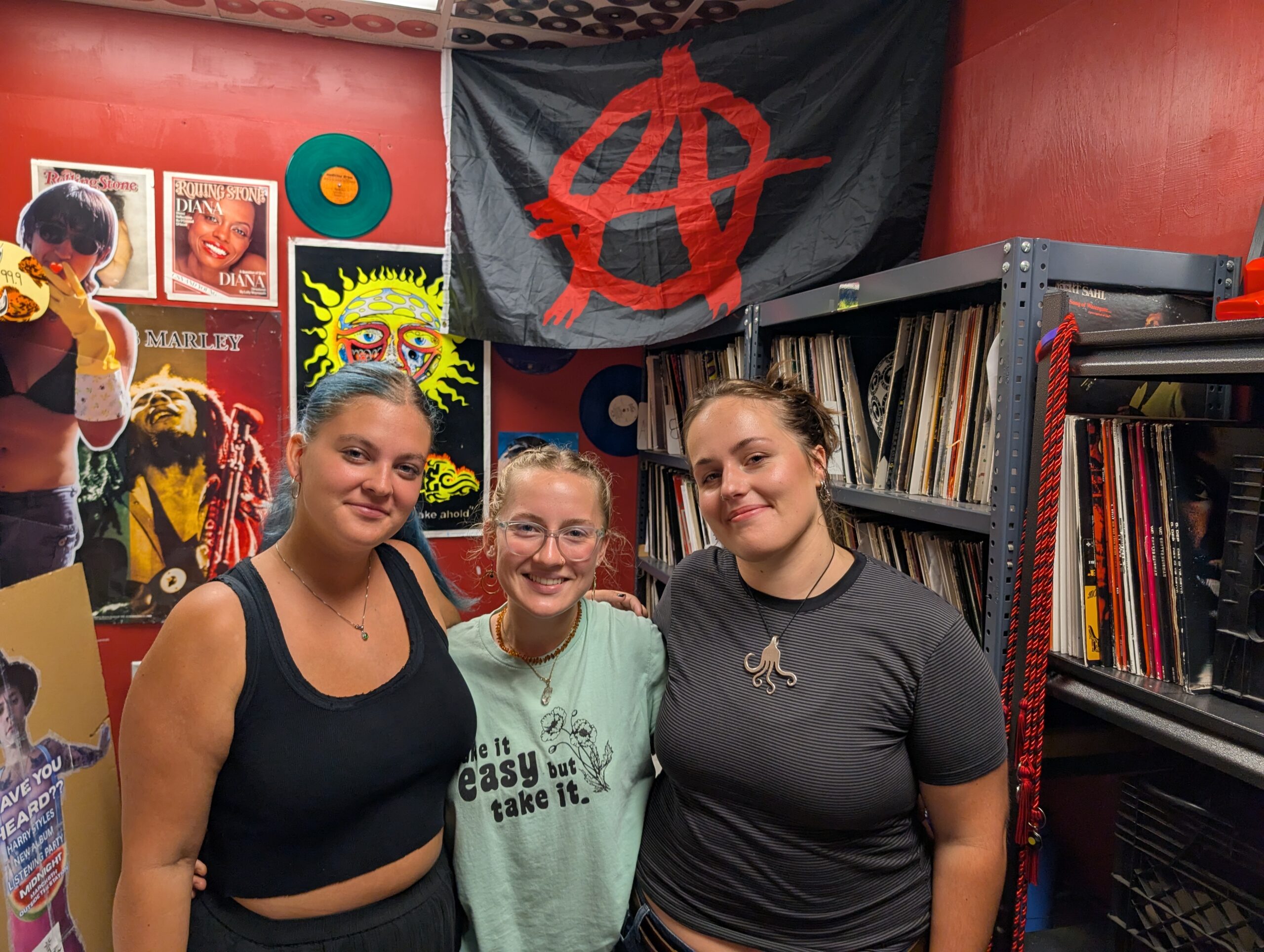 WECX college radio djs Taj Bergen Vivian