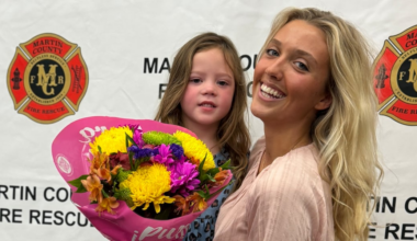 Martin County woman honored after using CPR to save 3-year-old girl from swimming pool