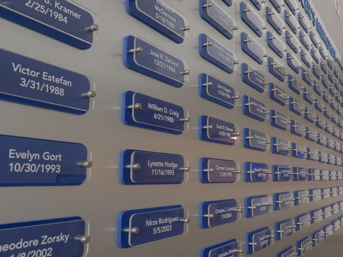 School Of Justice Installs Memorial To Honor Fallen Officers
