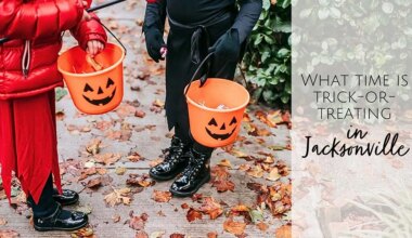 What time is trick-or-treating in Jacksonville, FL?