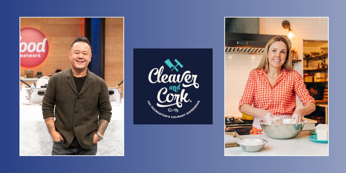 Celebrity guest chefs announced for Tallahassee State College’s 2027 Cleaver and Cork