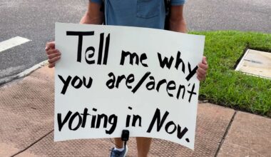 Young voters at USF St. Petersburg weigh election issues