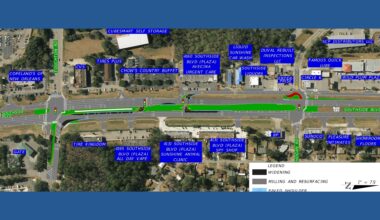 Median U-turn planned for Touchton Road at Southside Boulevard