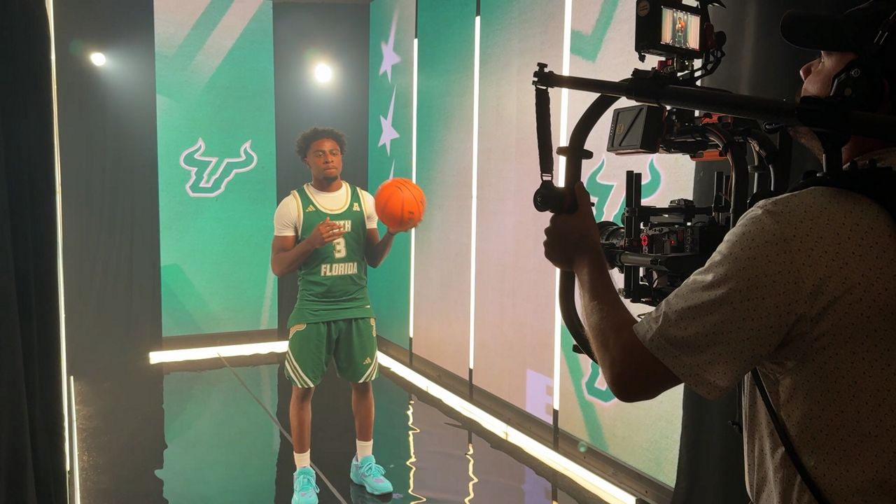 USF speaks at American Conference Tipoff