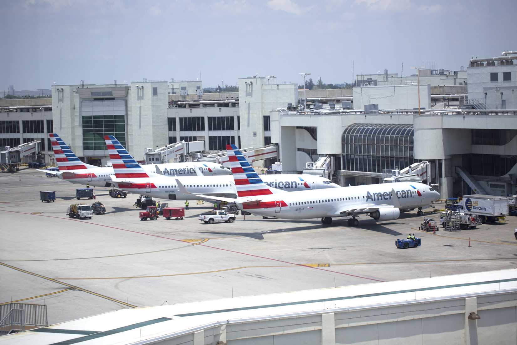 American Airlines at Miami International Airport