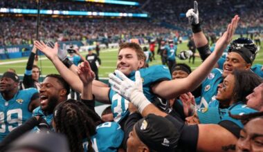 Jaguars clip Eagles’ wings with walk-off field goal in London thriller