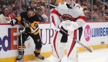 Pittsburgh Penguins blank Panthers 4-0 to spoil Florida goalie Cooper Black's record-setting NHL debut
