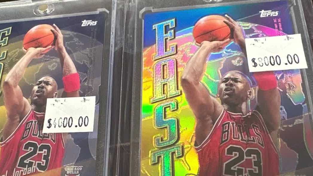 Stuart shop owner seeks answers after high-value basketball cards go missing