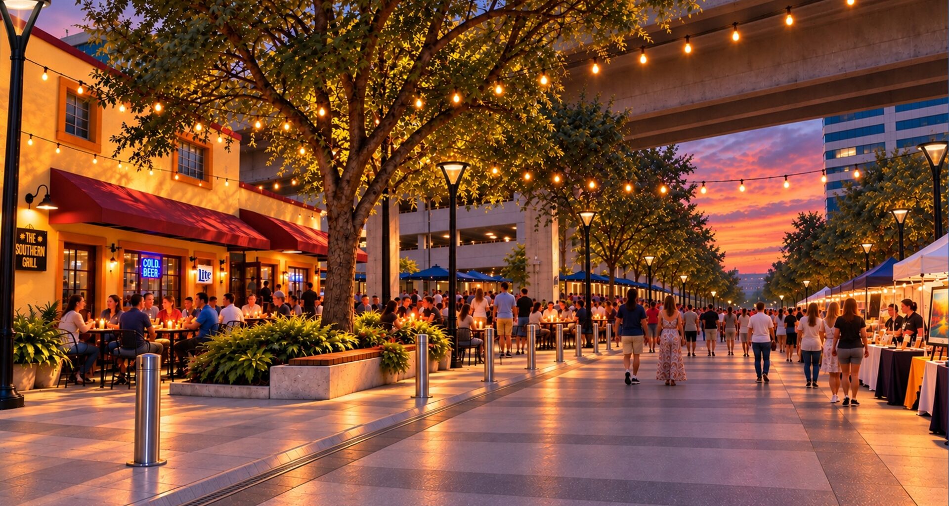 Jacksonville plans ‘festival street’ on Flagler Avenue with food trucks, vendors and outdoor dining