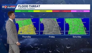 Rain continues across Central Florida | Oct. 8 forecast