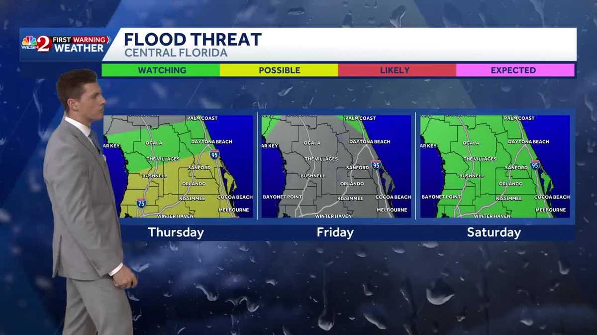 Rain continues across Central Florida | Oct. 8 forecast
