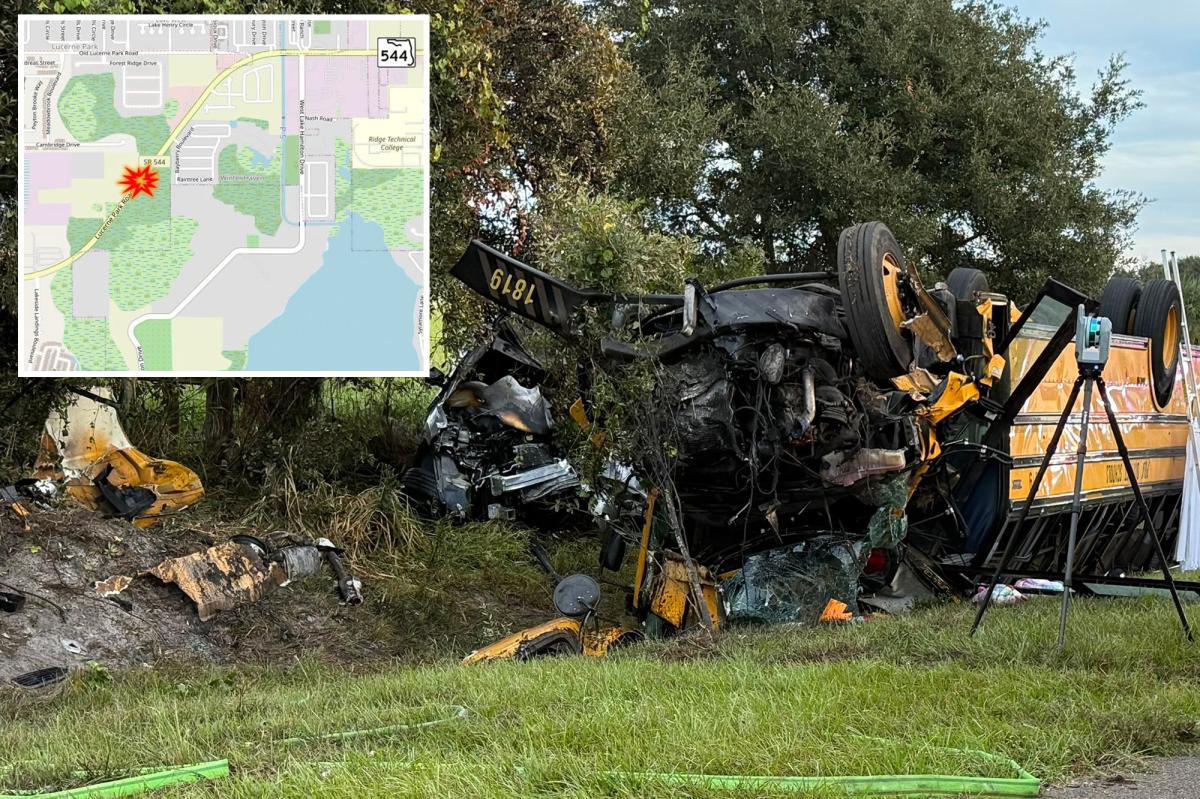 Florida high schooler killed, 40 injured in school bus crash after wrong-way driver hit it: 'Most horrific bus tragedy in decades'