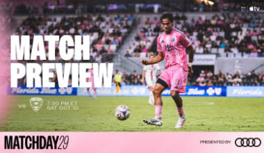 MATCH PREVIEW: Inter Miami CF Set to Host D.C. United on Saturday