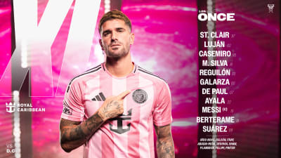 Starting XI: Inter Miami CF vs. D.C. United
