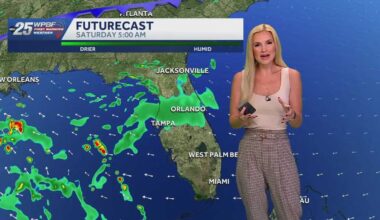 Hot and humid Saturday in South Florida