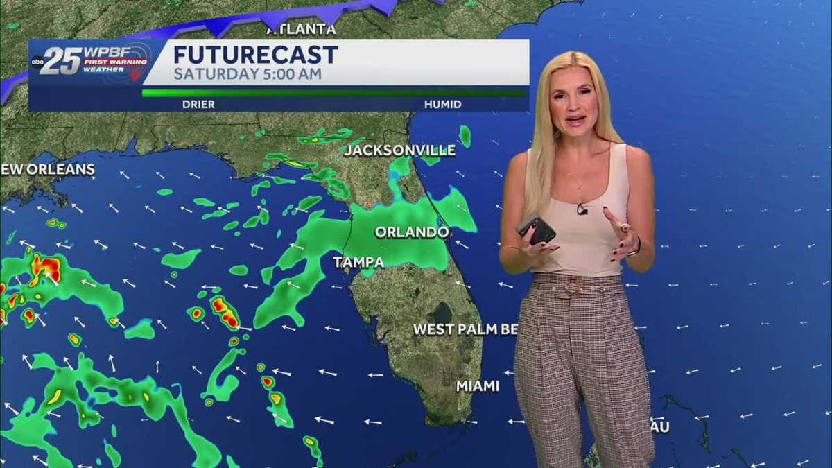 Hot and humid Saturday in South Florida