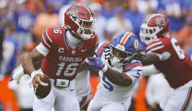 South Carolina stuns Florida in the Swamp