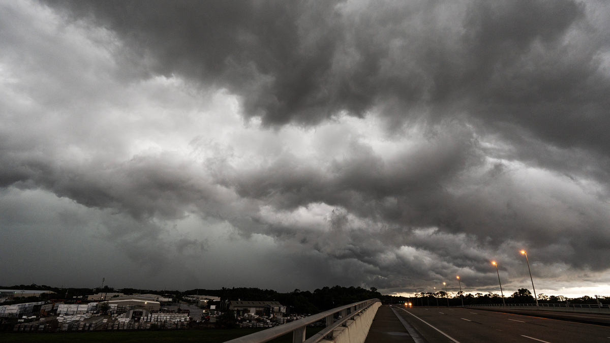 Storm clouds bring an ominous look to Fort Myers on Friday, Aug. 7, 2026. Despite recent rains, parts of Southwest Florida are still seeing drought conditions. Storm clouds bring an ominous look to Fort Myers on Friday, Aug. 7, 2026. Despite recent rains, parts of Southwest Florida are still seeing drought conditions.