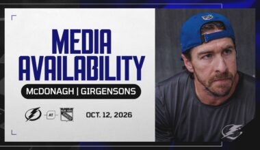 Practice | 10.12.26 | Tampa Bay Lightning